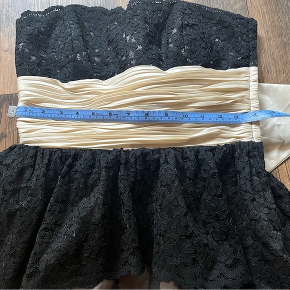 Betsy Johnson Party Dress Mini Strapless Bow Tulle sz 6 - Picture 11 of 14